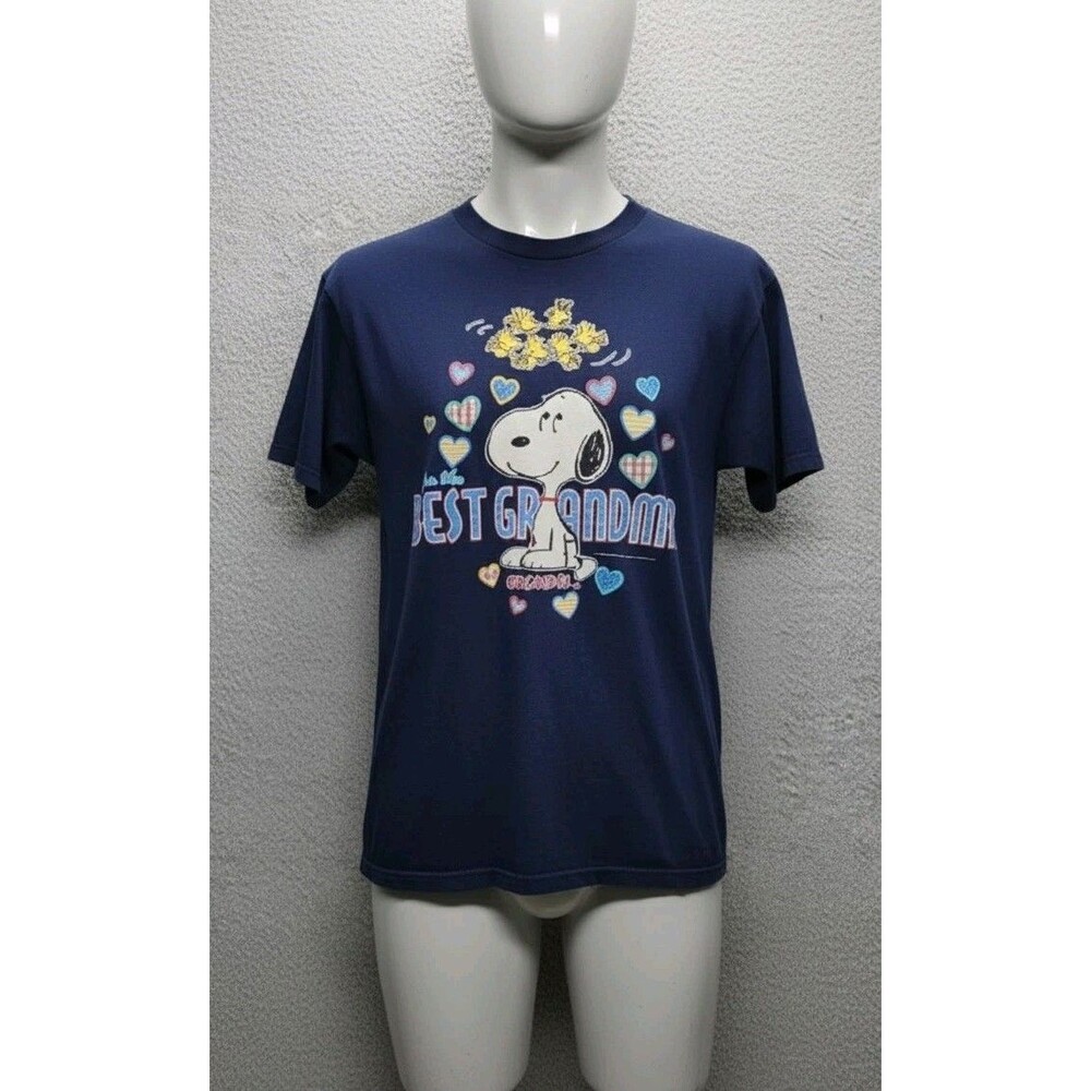 Vintage ‘Peanuts / Snoopy’ Best Grandma Ever T-Shirt XS-Large (USA Made, 90s)
